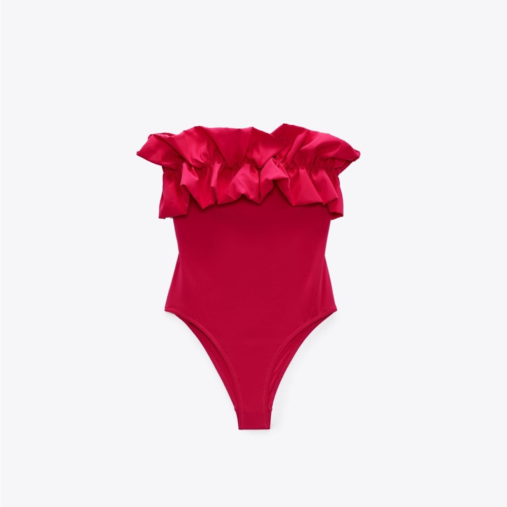 Ruffle swimsuit